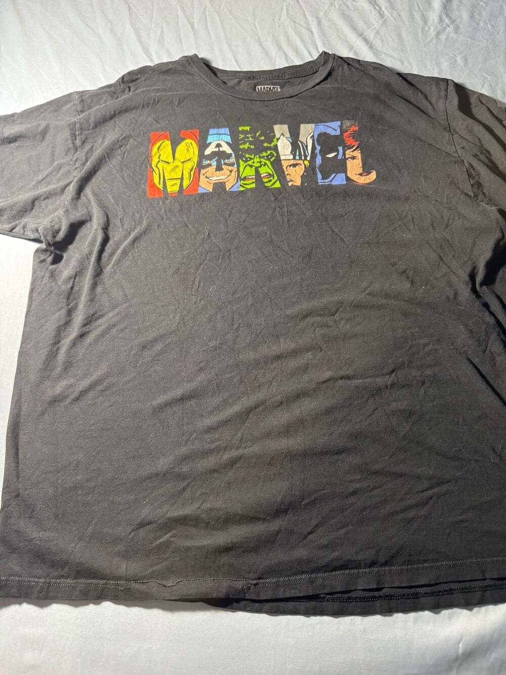 Marvel Avengers Logo T-Shirt Black Graphic Tee